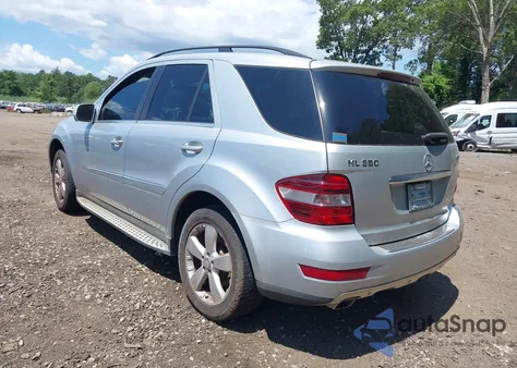 2010 Mercedes-Benz Ml 350 4Matic из США, поврежденный, VIN 4JGBB8GB2AA579878